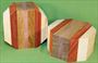 Bowl #433 - Striped Segmented Bowl Blank ~ Set of Two ~ 5 1/2 x 3 1/4 High ~ $44.99